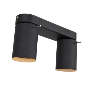 SL597.401.02 Спот ST-Luce Черный, Хром/Черный GU10 LED 2*3W FANALE-foto3