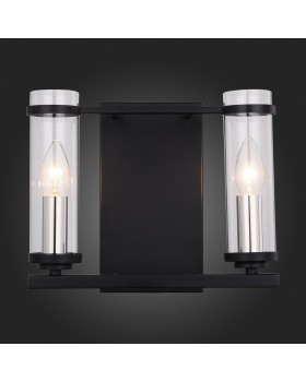 SL334.401.02 Бра ST-Luce Черный, Никель/Прозрачный E14 2*60W BICHERO-foto7