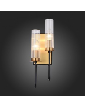 SL336.301.02 Бра ST-Luce Коричневый, Бронза/Прозрачный E14 2*60W DELAVERA-foto15