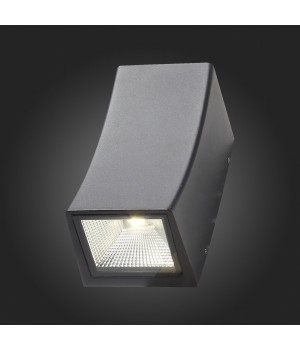 SL088.421.02 Светильник уличный настенный ST-Luce Черный кварцевый LED 2*5W 4000K DEALE-foto3