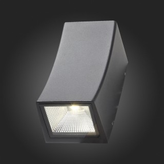 SL088.421.02 Светильник уличный настенный ST-Luce Черный кварцевый LED 2*5W 4000K DEALE-foto3