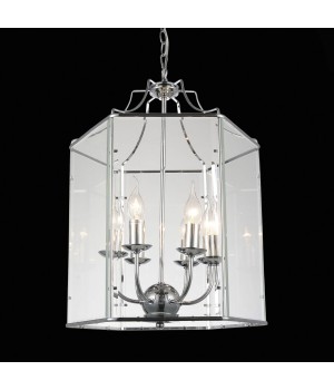 SL228.103.06 Люстра подвесная ST-Luce Хром/Прозрачный E14 6*40W TERSO-foto3