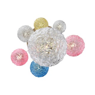 SL1152.253.08 Светильник подвесной ST-Luce Золотистый/Разноцветный G9 8*5W ARCOBALINO-foto16