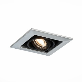 ST250.148.01 Св-к встр. Черный GU10 1*50W  L126xW126xH70 220V Без ламп HEMI-foto3