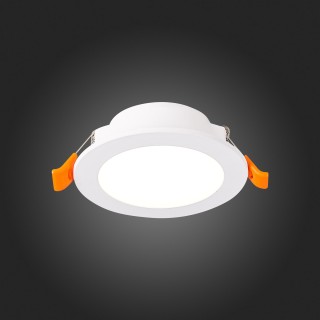 ST210.538.06 Св-к встр. Белый LED 1*6W 3000K 480Lm Ra80 110° IP20 D90xH30 220-240V FASUM-foto5