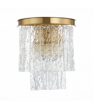 SL1230.301.02 Бра ST-Luce Латунь/Прозрачный E14 2*60W STABIA-foto2