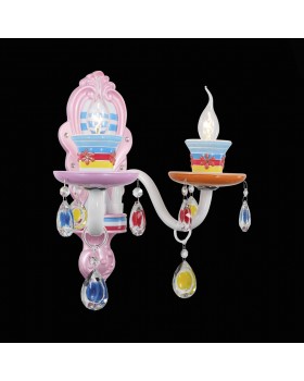 SL673.781.02 Бра ST-Luce Разноцветный/Разноцветный E14 2*40W ORNATO-foto5