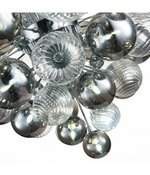 SL1124.103.29 Люстра подвесная ST-Luce Хром/Дымчатый, Прозрачный G9 29*5W 4000K VINETTO-foto11