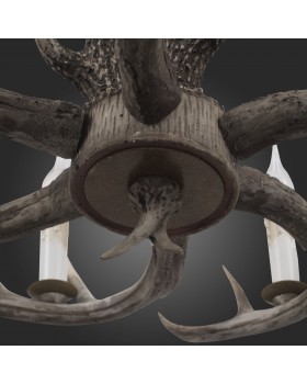 SL154.703.06 Люстра подвесная ST-Luce Серый E14 6*40W CORNA-foto14