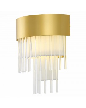 SL1352.201.01 Бра ST-Luce Золотистый/Белый, Прозрачный E14 1*40W Aversa-foto3