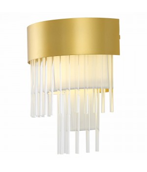 SL1352.201.01 Бра ST-Luce Золотистый/Белый, Прозрачный E14 1*40W Aversa-foto3