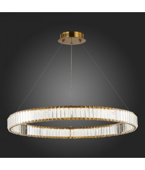 SL1622.383.01 Люстра подвесная ST-Luce Латунь/Прозрачный LED 1*52W 4000K TIVOLI-foto7