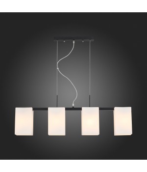 SL541.403.04 Люстра подвесная ST-Luce Черный/Белый E27 4*40W CASET-foto8