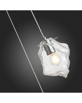 SL1175.103.03 Светильник подвесной ST-Luce хром/прозрачный E14 3*40W Portici-foto9