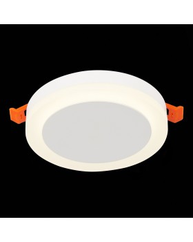 ST104.542.06 Светильник потолочный Белый LED 1*6W 4000K 468Lm Ra>80 120° IP20 D110xH20 170-240V CIAMELLA-foto4