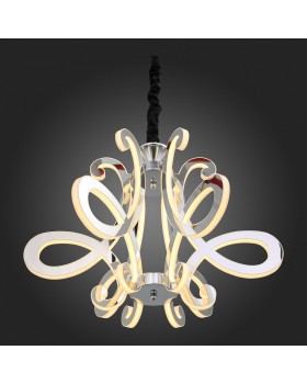 SL835.103.06 Люстра подвесная ST-Luce Хром/Белый, Хром LED 6*26W 3000K ARICIA-foto4