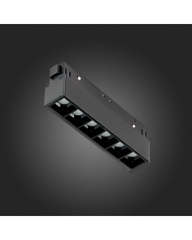 ST361.446.06 Магнитный трековый светильник Черный LED 1*6W 4000K 532Lm Ra>80 36° IP20 L115xW22xH44 48V SEIDE-foto9
