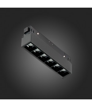 ST361.446.06 Магнитный трековый светильник Черный LED 1*6W 4000K 532Lm Ra>80 36° IP20 L115xW22xH44 48V SEIDE-foto9