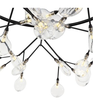 SL411.433.45 Люстра подвесная ST-Luce Черный/Прозрачный G4 45*1,5W RICCARDO-foto10