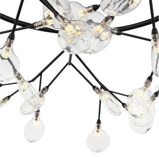 SL411.433.45 Люстра подвесная ST-Luce Черный/Прозрачный G4 45*1,5W RICCARDO-foto10