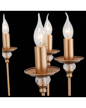 SL186.203.08 Люстра подвесная ST-Luce Латунь, Прозрачный E14 8*40W NOVENTO-foto6