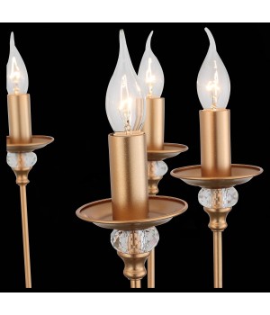 SL186.203.08 Люстра подвесная ST-Luce Латунь, Прозрачный E14 8*40W NOVENTO-foto6