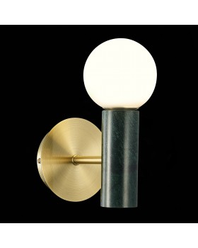 SL1210.401.01 Светильник настенный ST-Luce Золотистый, Черный/Белый G9 1*5W PIETRA-foto3