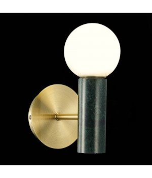 SL1210.401.01 Светильник настенный ST-Luce Золотистый, Черный/Белый G9 1*5W PIETRA-foto3