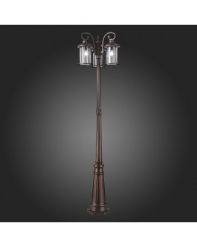 SL080.425.03 Светильник уличный наземный ST-Luce Темный кофе/Прозрачный, Темный кофе E27 3*100W LASTERO-foto6