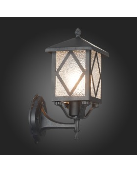 SL084.401.01 Светильник уличный настенный ST-Luce Черный/Черный, Прозрачный E27 1*60W LORNE-foto9