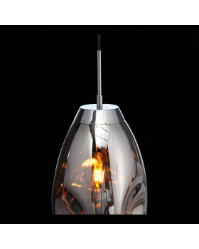 SL328.103.01 Светильник подвесной ST-Luce Хром/Янтарный E27 1*60W AEREO-foto6