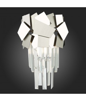 SL1232.101.01 Бра ST-Luce Хром/Прозрачный, Хром E14 1*60W CASERTA-foto4