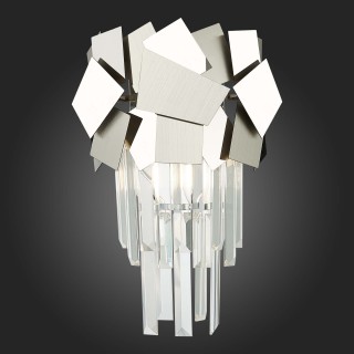 SL1232.101.01 Бра ST-Luce Хром/Прозрачный, Хром E14 1*60W CASERTA-foto4