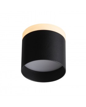 ST102.402.12 Светильник потолочный Черный LED 1*12W 3000K 936Lm Ra>80 120° IP20 D100xH90 170-240V PANAGGIO-foto3