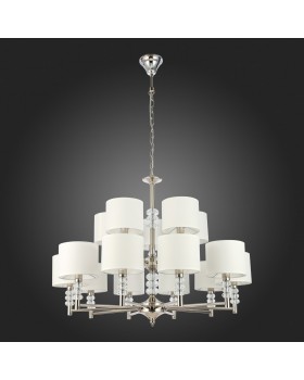 SL1751.103.15 Люстра подвесная ST-Luce Никель/Белый E14 15*40W ENITA-foto4