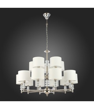 SL1751.103.15 Люстра подвесная ST-Luce Никель/Белый E14 15*40W ENITA-foto4