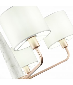 SL1163.203.05 Светильник подвесной ST-Luce Матовое золото/Белый E14 5*40W VELLINO-foto13