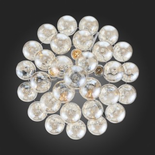 SL432.203.05 Светильник подвесной ST-Luce Хром/Коньячный E27 5*60W SOSPIRO-foto3