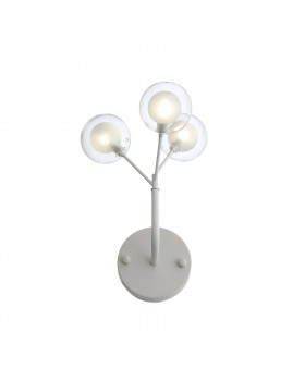 SL376.501.03 Бра ST-Luce Белый/Белый,Прозрачный G4 LED 3*2W DEMELE-foto3