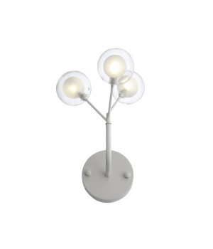 SL376.501.03 Бра ST-Luce Белый/Белый,Прозрачный G4 LED 3*2W DEMELE-foto3