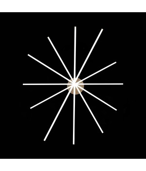 SL394.223.06 Светильник подвесной ST-Luce Матовое золото/Белый LED 6*16,6W 4000K BASONI-foto7