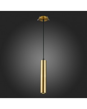 ST151.308.01 Встраиваемый подвес Золотистый GU10 1*50W IP20 D54xH290 220V Без ламп ST151-foto7