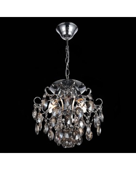 SL846.102.03 Люстра подвесная ST-Luce Темный хром/Тонированный черный E14 3*40W ORECCHINI-foto12