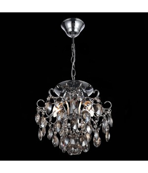 SL846.102.03 Люстра подвесная ST-Luce Темный хром/Тонированный черный E14 3*40W ORECCHINI-foto12