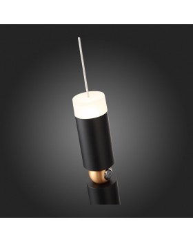 SL1592.403.01 Светильник подвесной ST-Luce Черный/Белый LED 1*6W 3000K TUORE-foto3