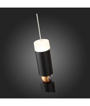 SL1592.403.01 Светильник подвесной ST-Luce Черный/Белый LED 1*6W 3000K TUORE-foto3