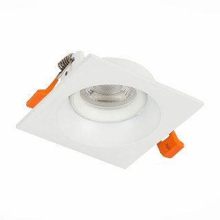 ST208.518.01 Св-к встр. Мат. белый GU10 1*50W  L94xW94xH40 220V Без ламп MISURA-foto2