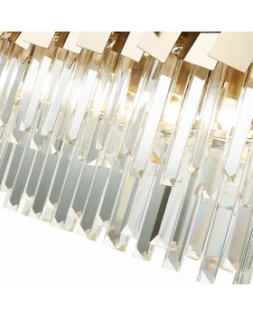 SL1232.203.07 Люстра подвесная ST-Luce Золотистый/Прозрачный, Золотистый E14 7*60W CASERTA-foto5