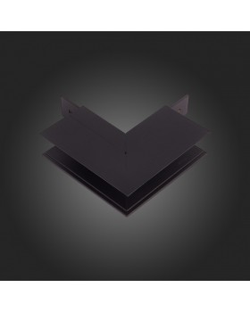 ST007.469.00 Внешний угол-соединитель для подвесного / накладного магнитного шинопровода ST-Luce Черный ST007-foto3