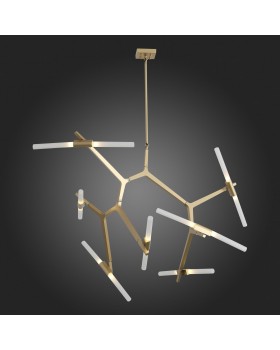 SL947.202.14 Люстра потолочная ST-Luce Золотистый/Белый G9 14*5W LACONICITA-foto3